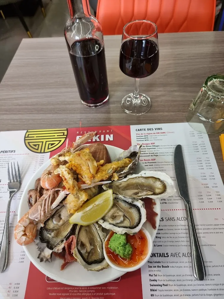 Entrée Fruits de Mer Et Cuisses de Grenouilles